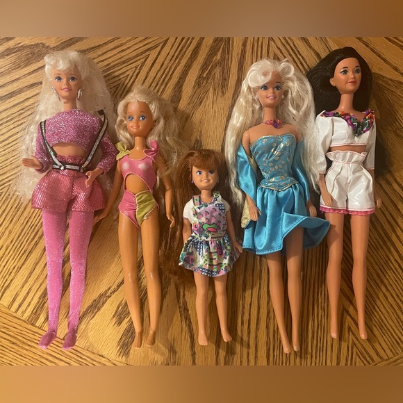 Rare Mattel Barbie Bundle Lot Vintage 60s 80s 90s China Malaysia
